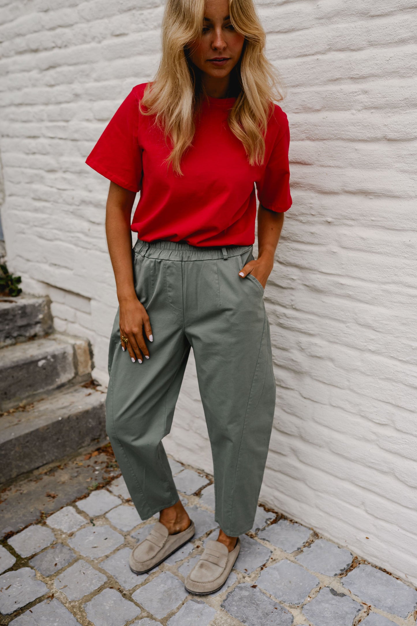Khaki Edgard Pants