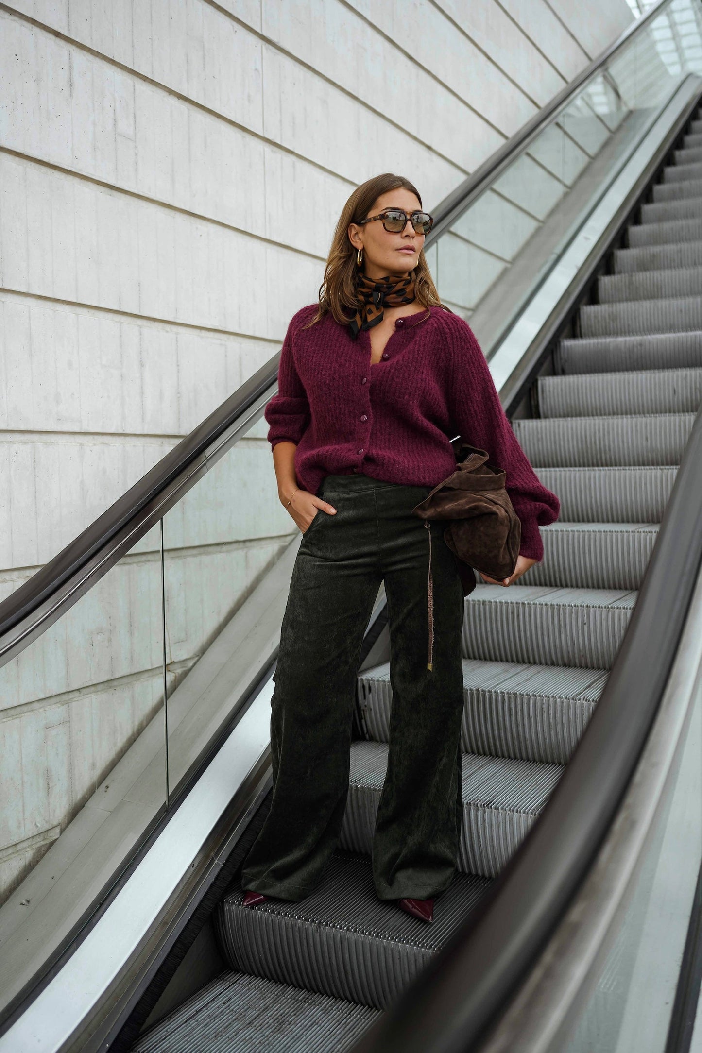 Khaki Mahaut Pants