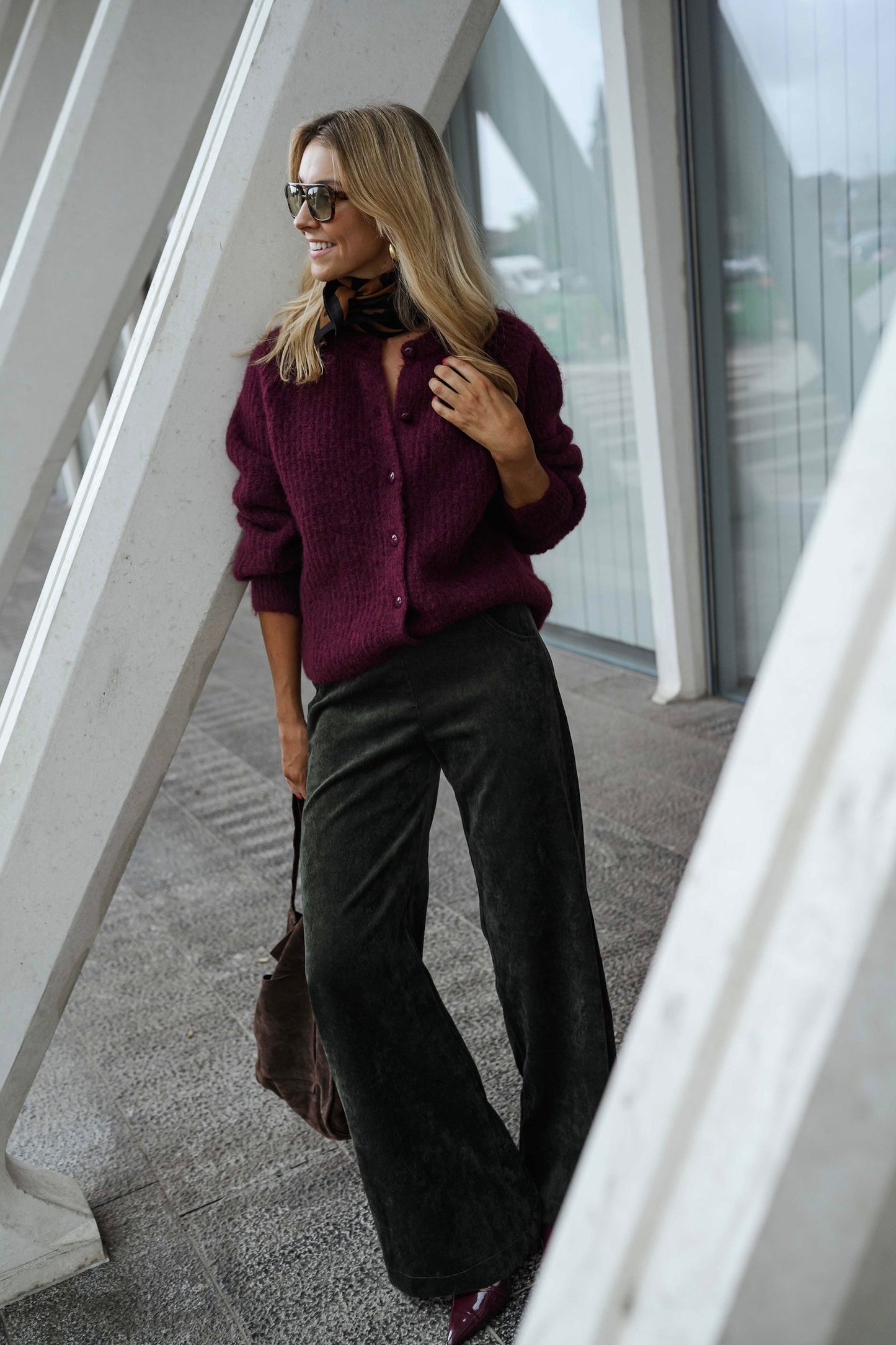 Khaki Mahaut Pants