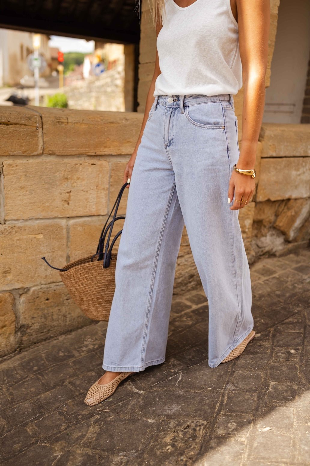 Light Blue Dadou Jeans