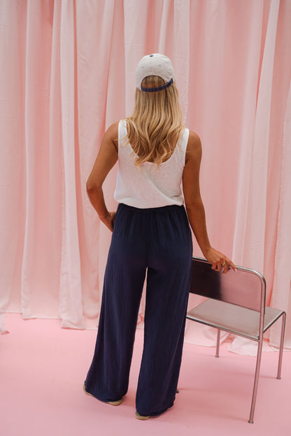 Midnight Blue Milly Pants