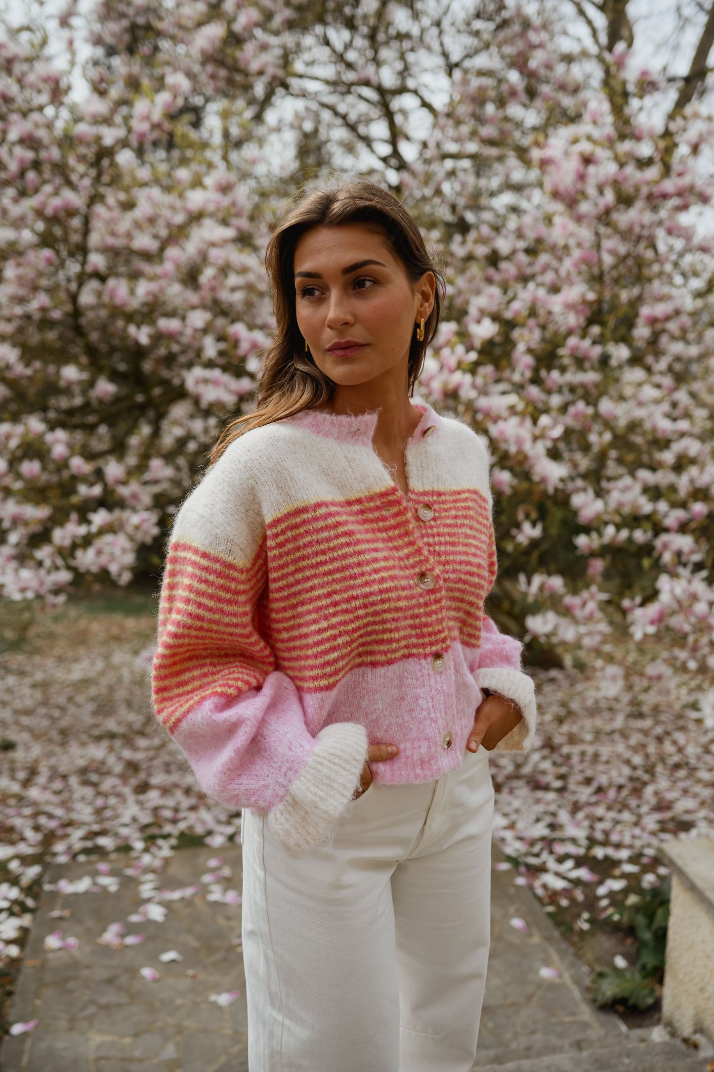 Pink Amren Cardigan