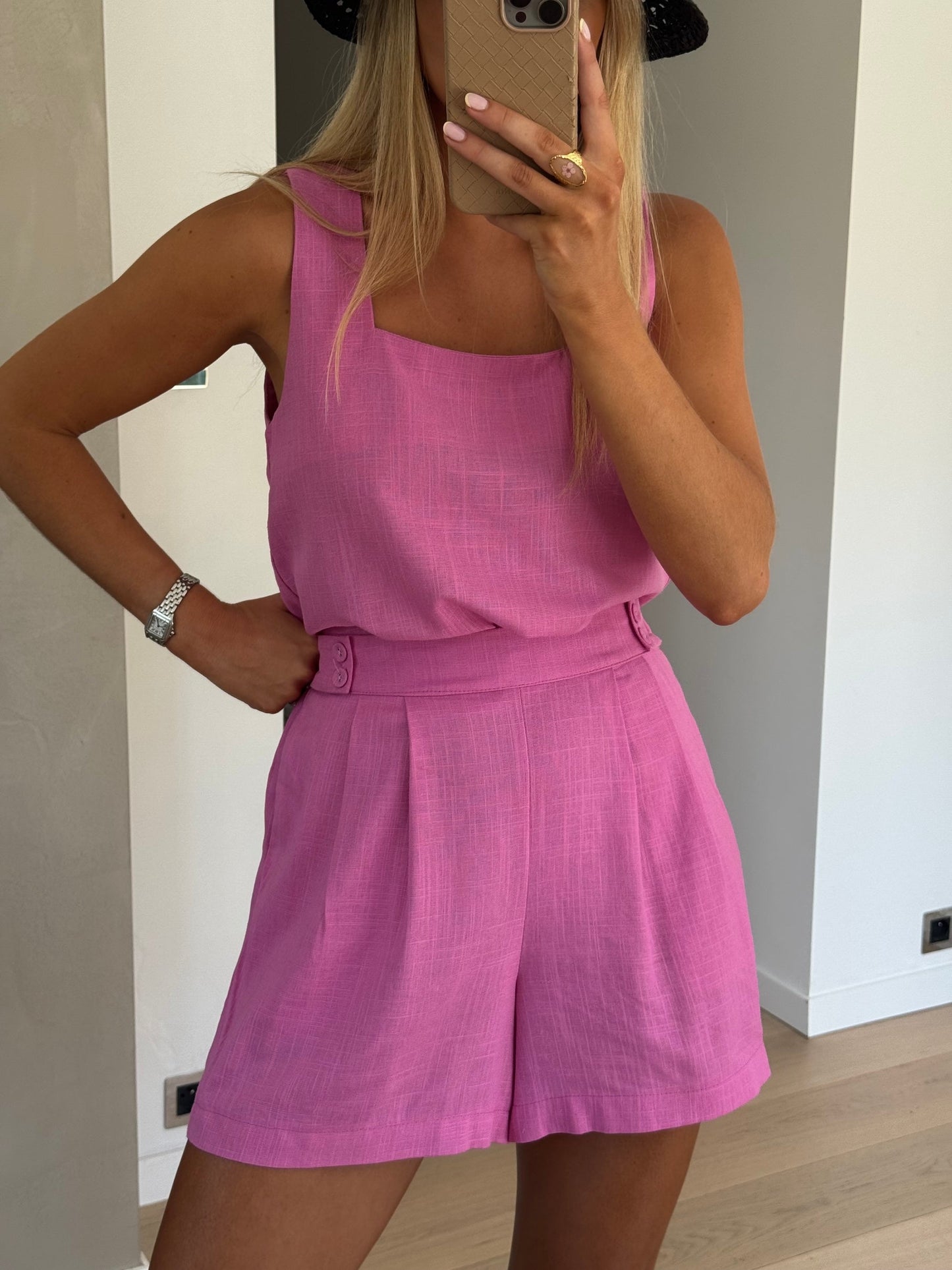 Pink Lison Shorts