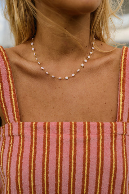 Pink Sasou Necklace