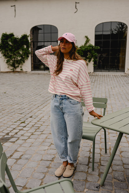 Pink Striped Dalti T-Shirt