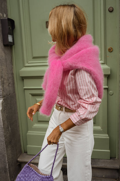 Pink Striped Eleanor Shirt