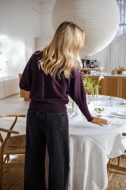 Plum Aiko Sweater
