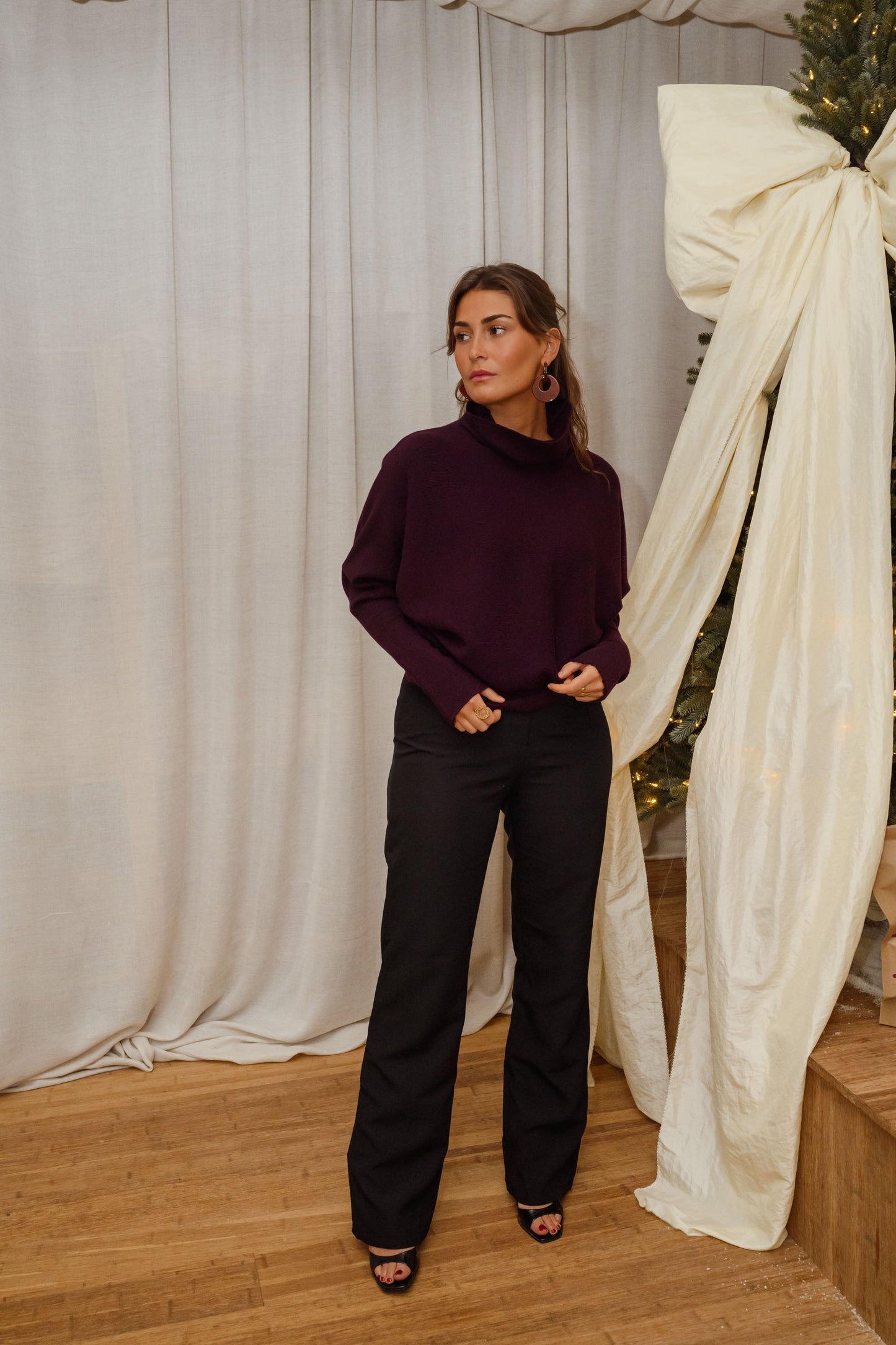 Plum Elena Sweater