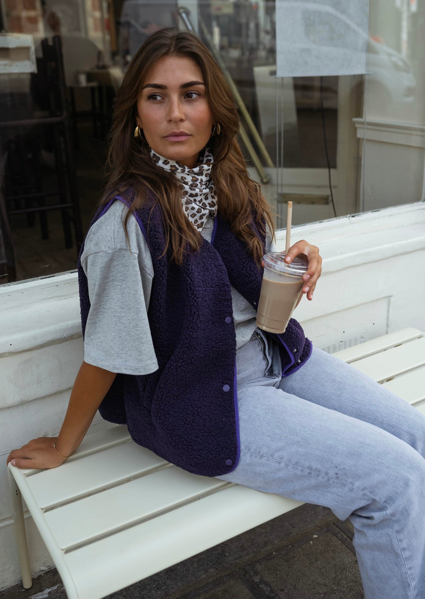 Purple Kara Vest