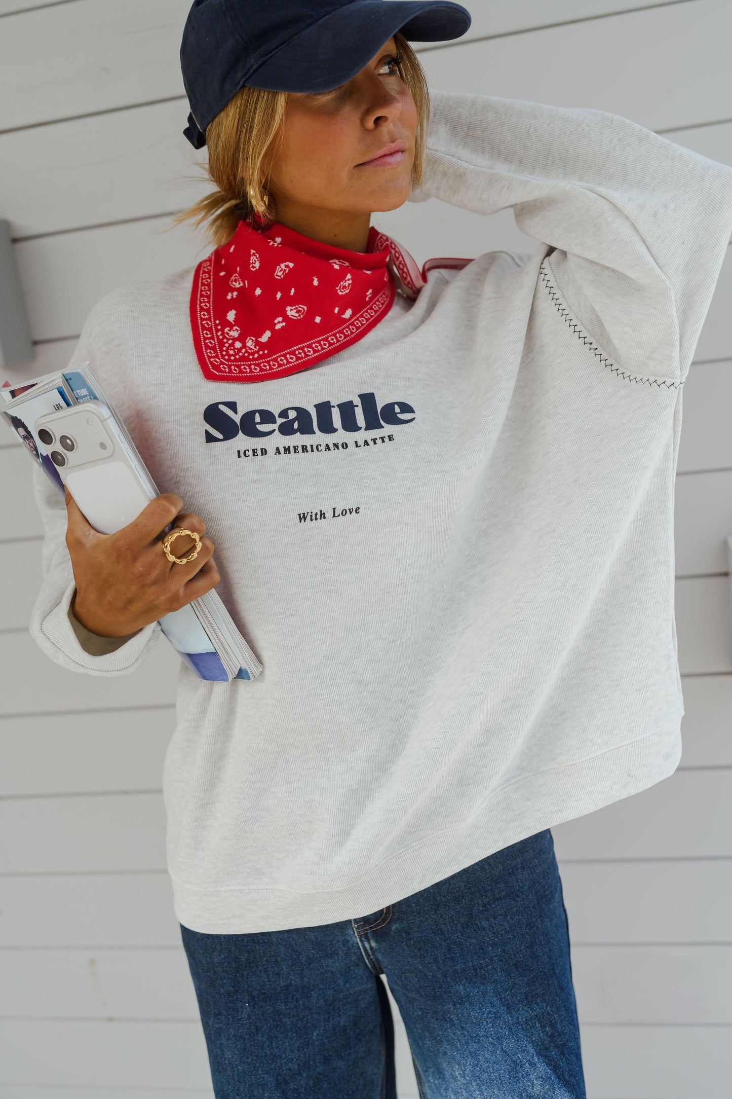 Red Lola Scarf