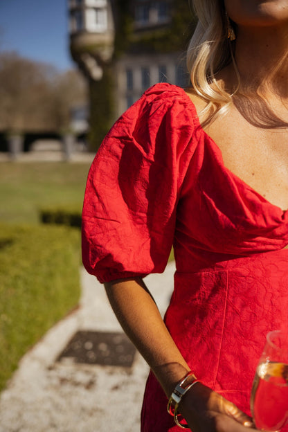 Red Mia Dress