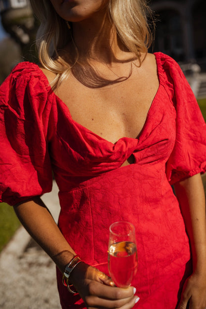 Red Mia Dress