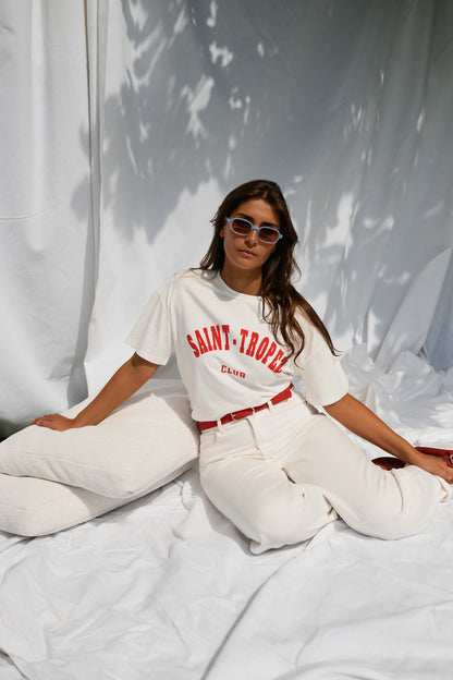 Red Saint Tropez T-Shirt
