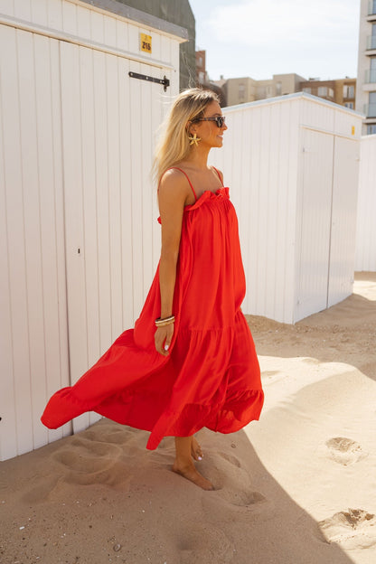 Red Zohali Dress