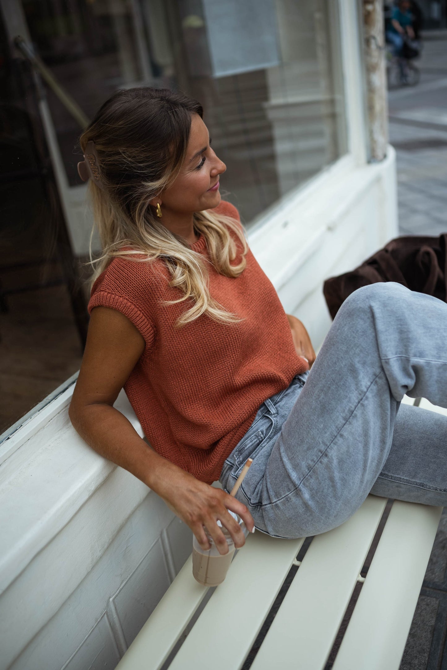 Terracotta Kathia Sweater