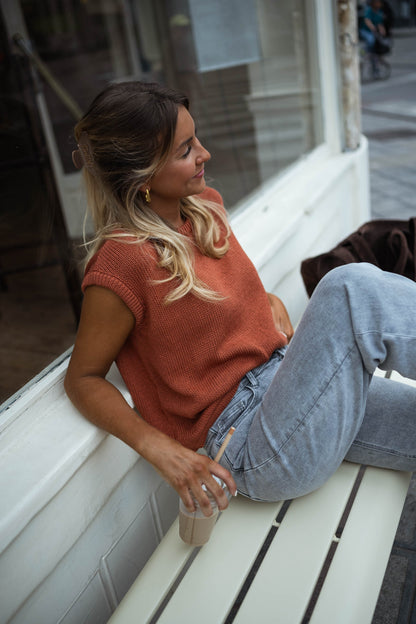 Terracotta Kathia Sweater