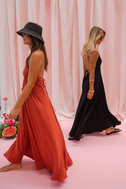 Terracotta Salia Dress