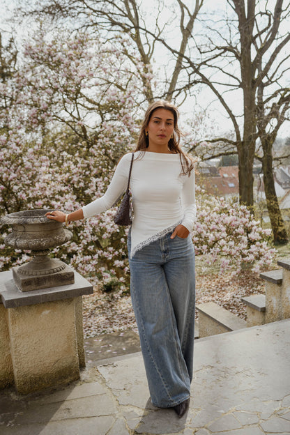White Alexia T-Shirt