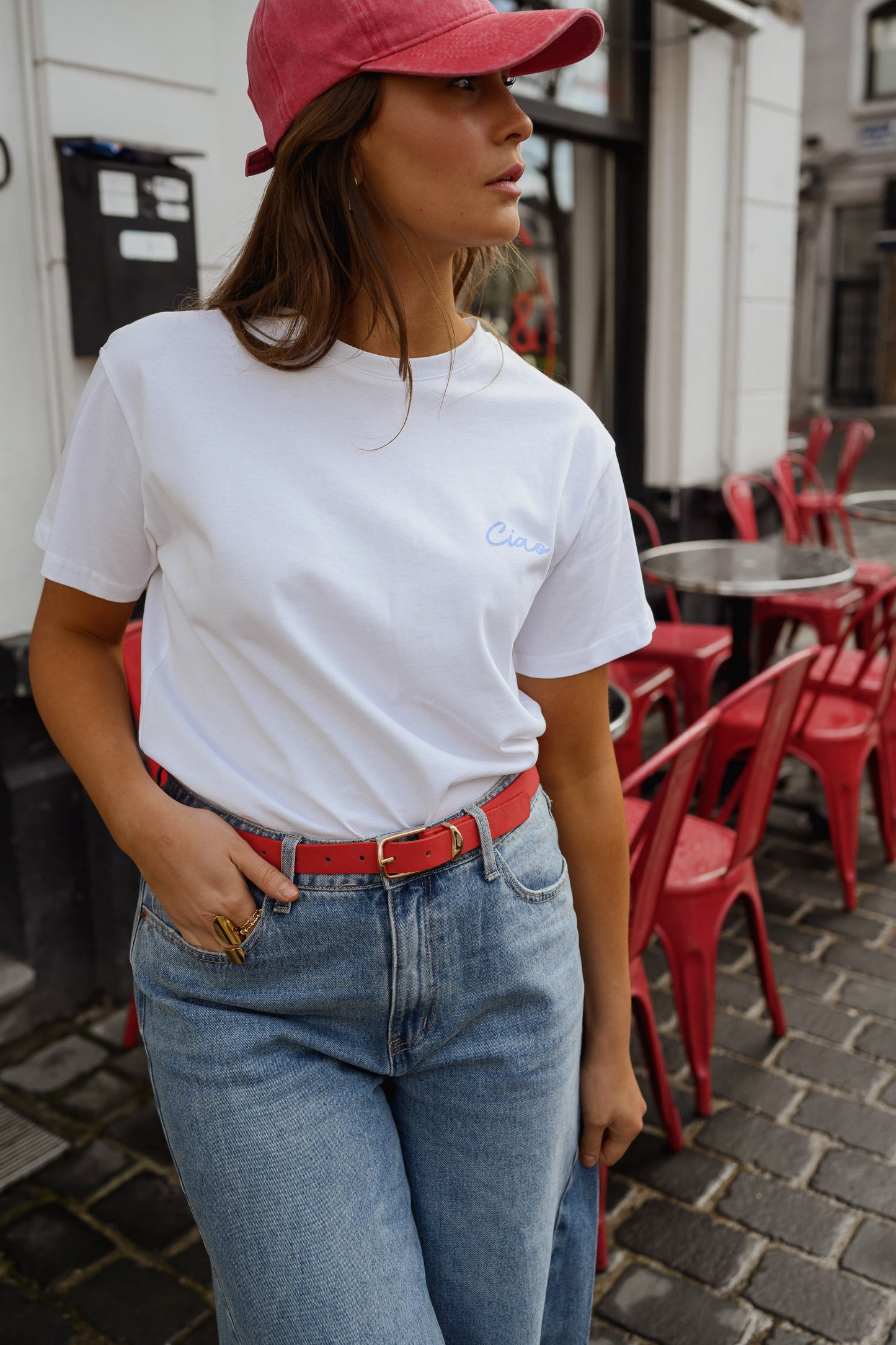 White Ciao T-Shirt