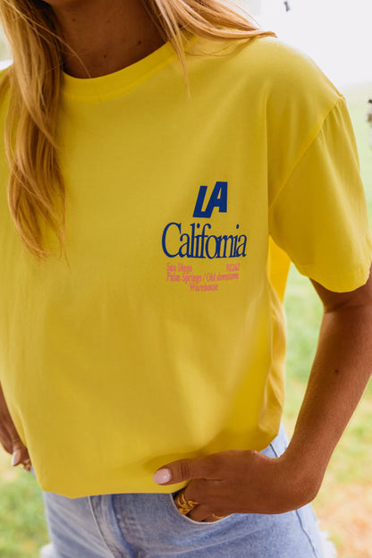 Yellow L.A. T-Shirt