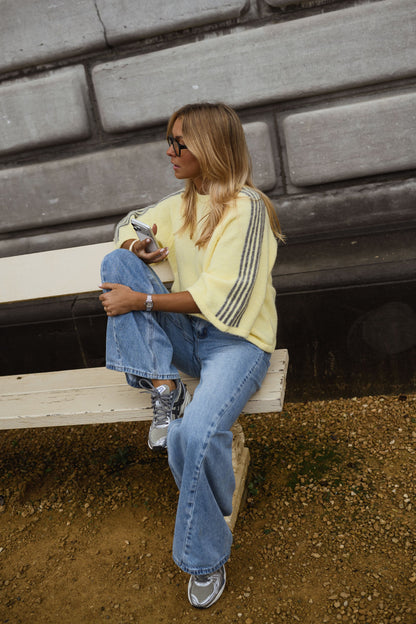 Yellow Larry Sweater