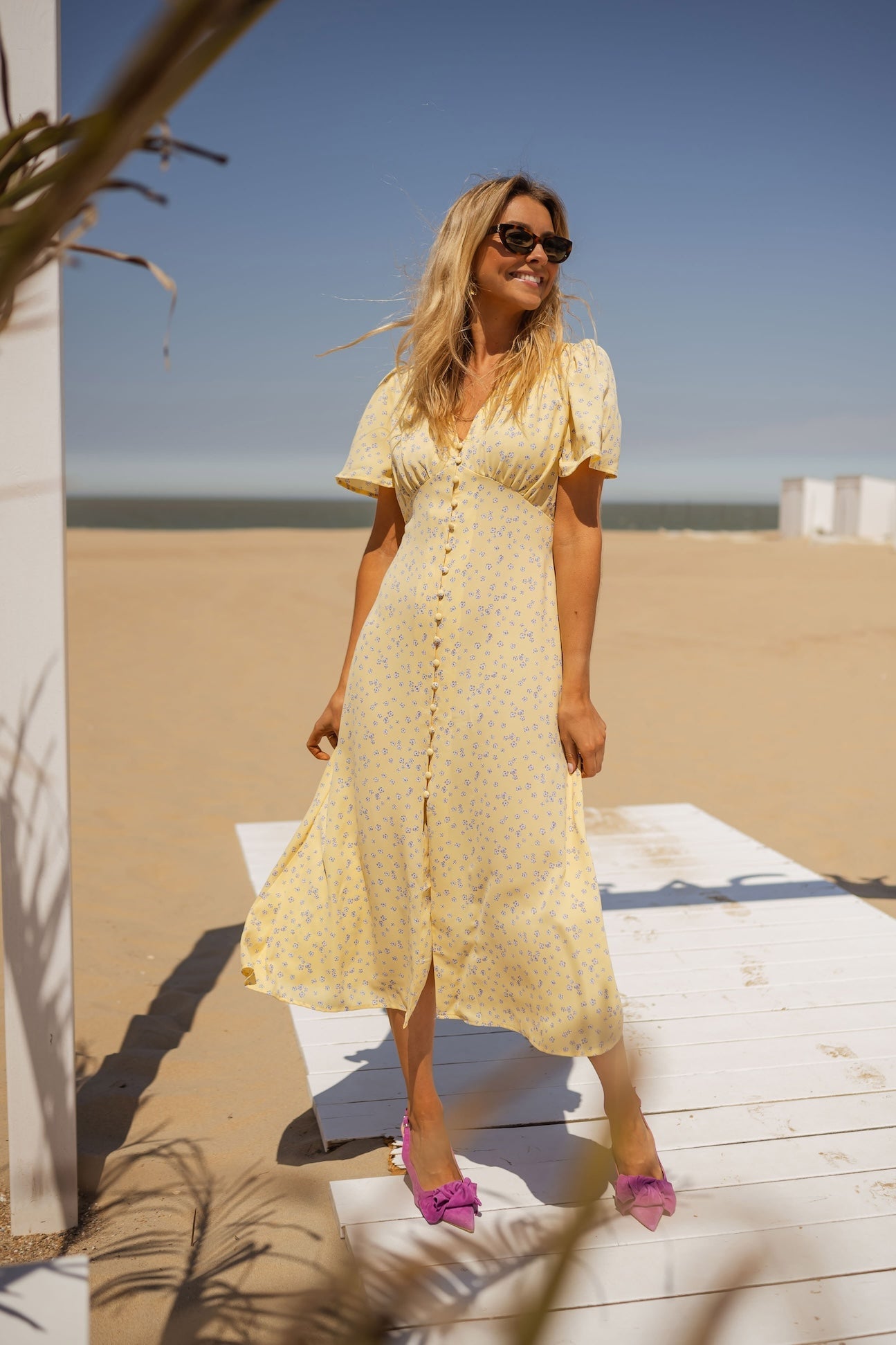 Yellow Sutton Dress