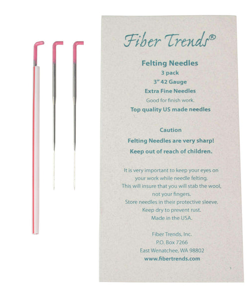 Fiber Trendz felting needles-Needles-Bryson-42 Gauge Extra Fine Point-Alpaca Direct