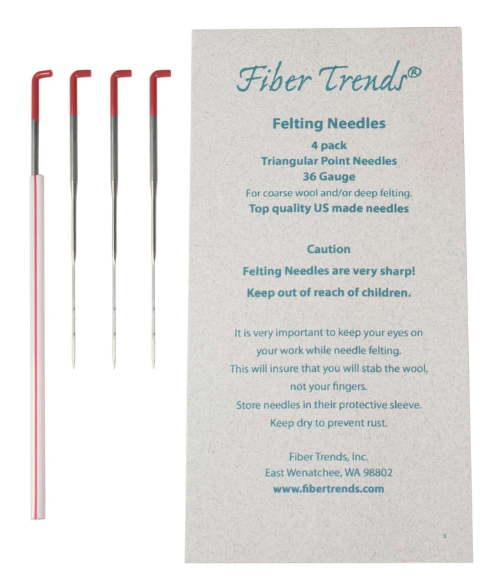 Fiber Trendz felting needles-Needles-Bryson-36 Gauge Triangular Point-Alpaca Direct