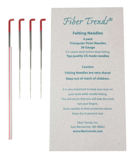 Fiber Trendz felting needles-Needles-Bryson-36 Gauge Triangular Point-Alpaca Direct