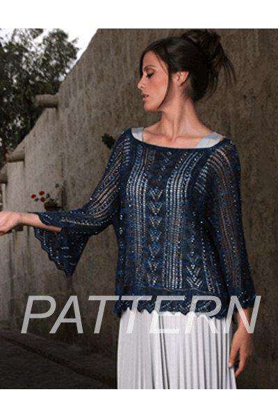 Floating Lace Top-Pattern-Patterns-Misti Alpaca-Floating Lace Top-Alpaca Direct