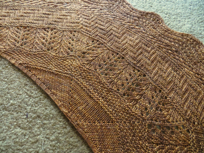 Geology Shawl by Verybusymonkey-Patterns-Verybusymonkey-Alpaca Direct