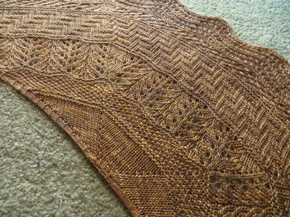 Geology Shawl by Verybusymonkey-Patterns-Verybusymonkey-Alpaca Direct