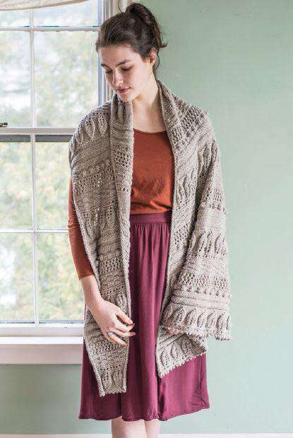 Greenwood Shawl by Martha Wissing *Berroco Pattern*-Patterns-Berroco-Alpaca Direct