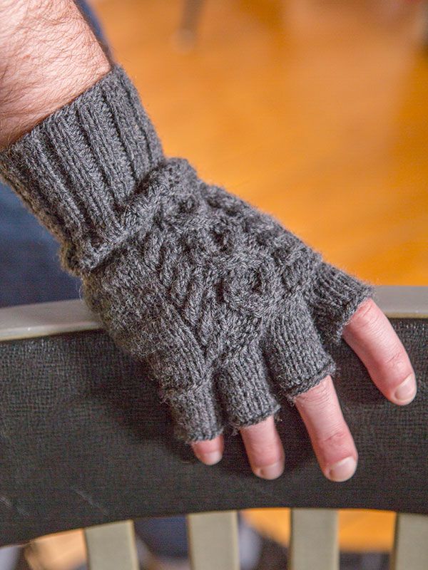 Hook Fingerless Gloves by Alison Green-Patterns-Berroco-Alpaca Direct