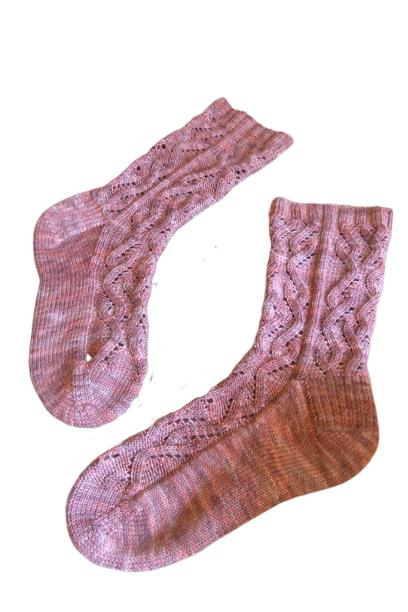 Irish Moss Socks By Verybusymonkey-Patterns-Verybusymonkey-Alpaca Direct