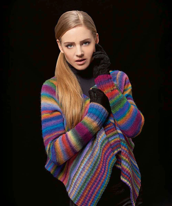 Jaquette, Vest or Cardigan - by LANGYARNS SWITZERLAND - PATTERN-Patterns-Berroco-Alpaca Direct