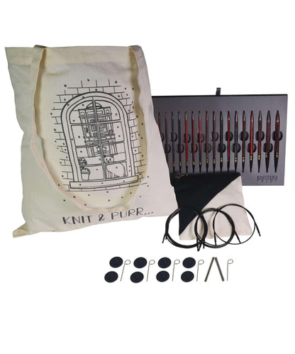 Knitter's Pride Knit & Purr Interchangeable Needle Set-Needles-Knitter's Pride-Alpaca Direct