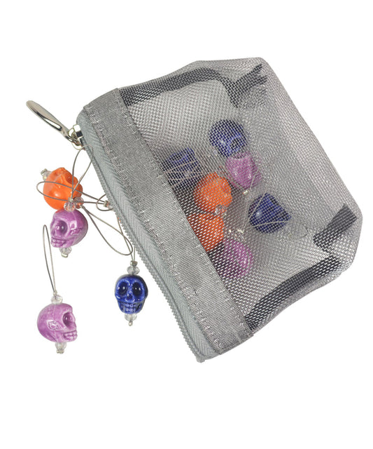 Knitter's Pride Zooni Stitch Markers Skull Candy-Notions-Knitter's Pride-Alpaca Direct