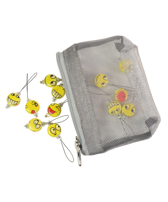 Knitter's Pride Zooni Stitch Markers Smileys-Notions-Knitter's Pride-Alpaca Direct