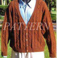 Kristmen's Design Studio Hickory Hollow Cardigan Pattern-Patterns-Kristmen's Design Studio-Alpaca Direct