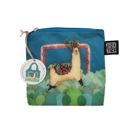Llama Love Foldable Bag-Notions-Alpaca Direct-Alpaca Direct