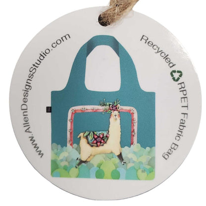 Llama Love Foldable Bag-Notions-Alpaca Direct-Alpaca Direct