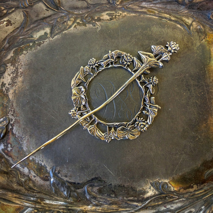 Lotus Garden Shawl Pin-Notions-Jul Designs-Alpaca Direct