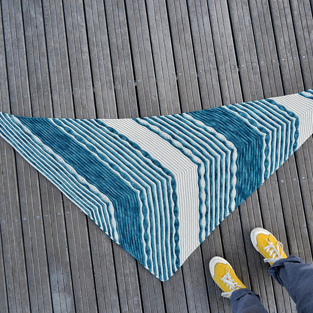 Mainsail Shawl by Lena Fedotova-Patterns-Lena Fedotova-Alpaca Direct