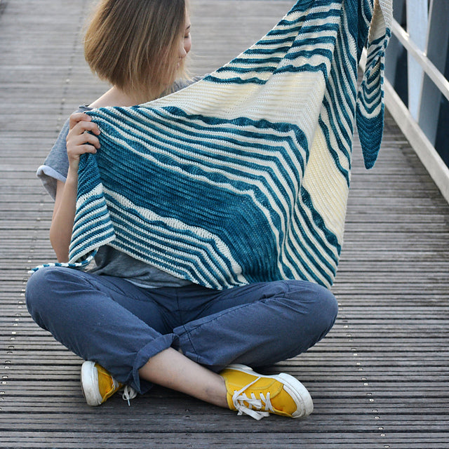 Mainsail Shawl by Lena Fedotova-Patterns-Lena Fedotova-Alpaca Direct