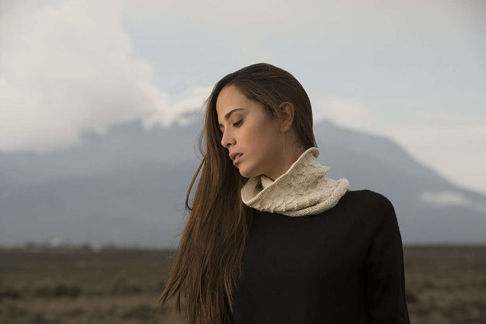 Maria Cowl by Laura Zukaite-Patterns-Berroco-Alpaca Direct