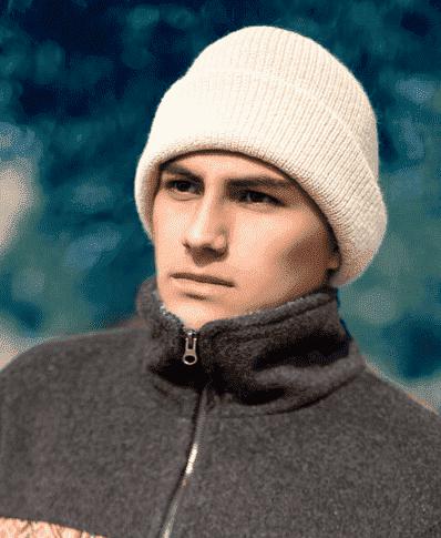 Men's Double Knit English Alpaca Hat-Apparel-Alpaca Direct-Alpaca Direct