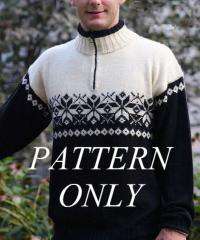 Misti Alpaca Men's Nordic Sweater Set Pattern-Patterns-Misti Alpaca-Alpaca Direct