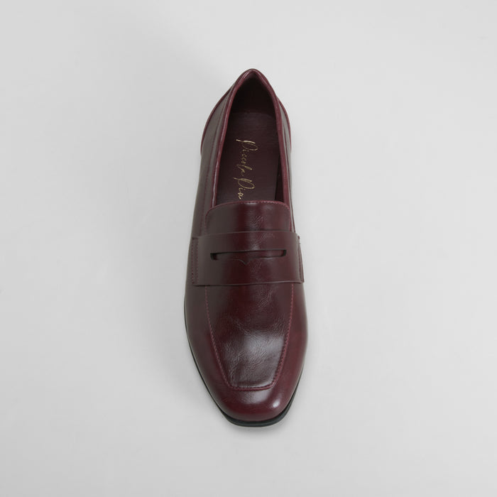 Mocasín clásico rojo PICCOLA PIU