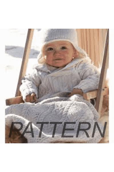 Multi-Textured Blanket by Debbie Bliss *Pattern*-Patterns-Knitting Fever-Alpaca Direct